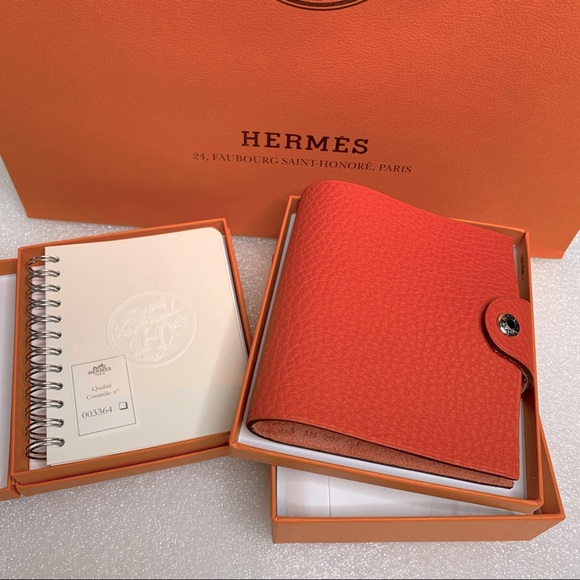 Hermes Notebook cover refill agenda size MINI - Picture 2 of 15
